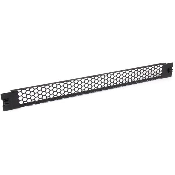 StarTech.com Pannello cieco ventilato per rack 1U con installazione tool-less -…
