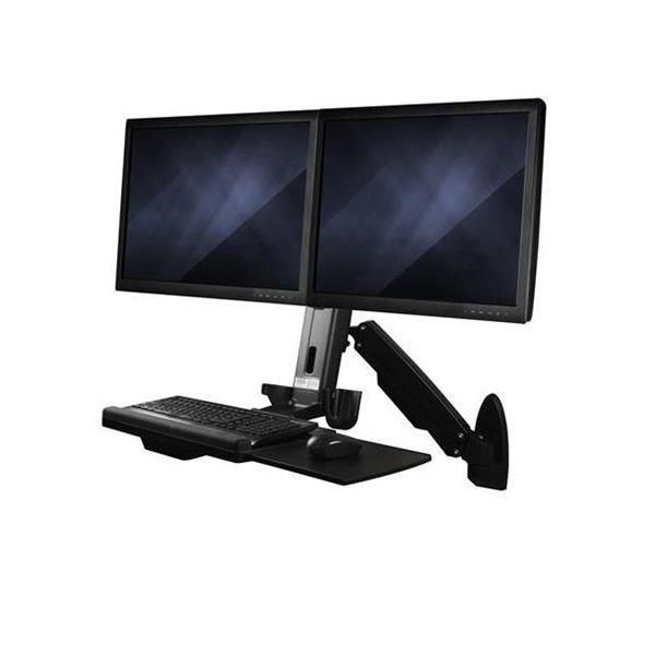 StarTech.com Postazione di lavoro Sit- Stand montabile a parete con braccio erg…