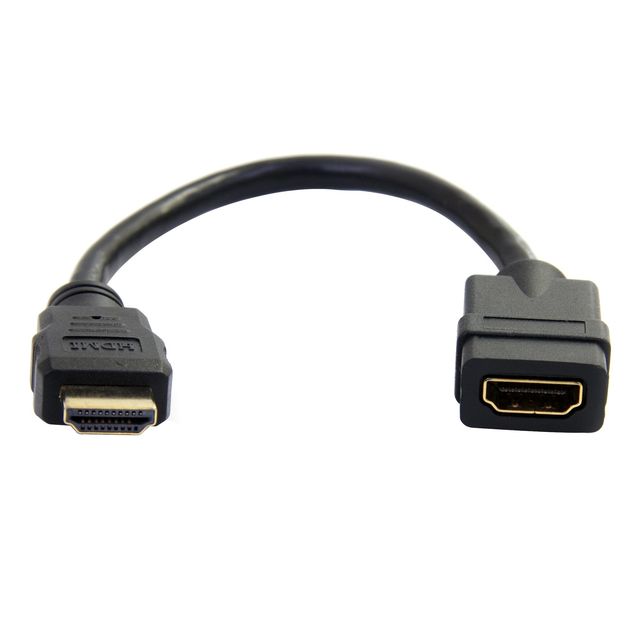 StarTech.com Prolunga HDMI maschio femmina da 15cm - Prolunga Cavo HDMI UHD 4K …