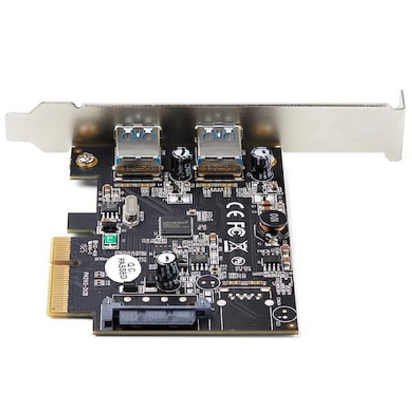 StarTech.com Scheda PCIe USB 3.1 a 2 porte - Scheda di espansione PCI Express U…