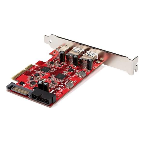 StarTech.com Scheda PCIe a 5 porte USB - Scheda PCIe USB 3.1 Gen 2 10Gbps con 1…