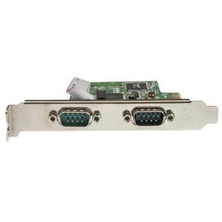 StarTech.com Scheda Seriale PCI Express da 2 porte DB9 con UART 16C1050 - RS232…