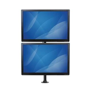 StarTech.com Supporto Verticale da Scrivania per 2 Monitor VESA - Base Regolabi…