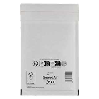 Busta imbottita Mail Lite - F (22 x 33 cm) - bianco - Sealed Air - conf. 10 pez…