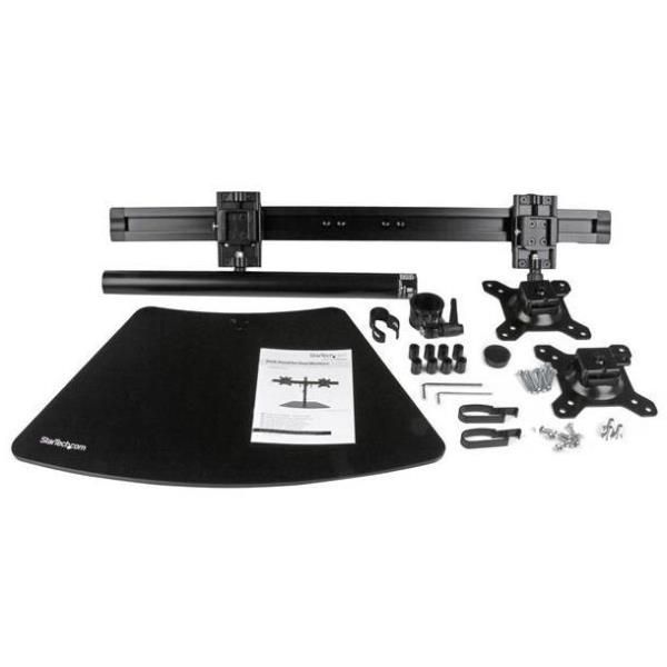 StarTech.com Supporto per doppio monitor VESA regolabile - Supporta monitor da …