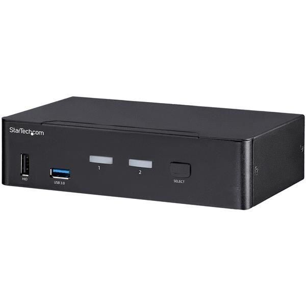 StarTech.com Switch KVM DisplayPort 2 porte - 4K 60Hz - Singolo schermo - Switc…