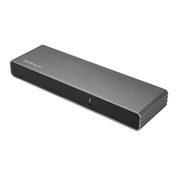 StarTech.com Thunderbolt 3 Dock, Dual 4K 60Hz Monitor TB3 Docking Station with …