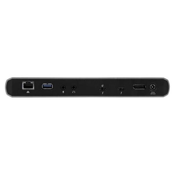 StarTech.com Thunderbolt 3 Dock, Dual Monitor 4K 60Hz TB3 Laptop Docking Statio…