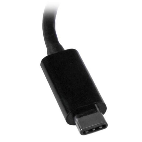 StarTech.com USB C to DVI Adapter - Black - 1920x1200 - USB Type C Video Conver…
