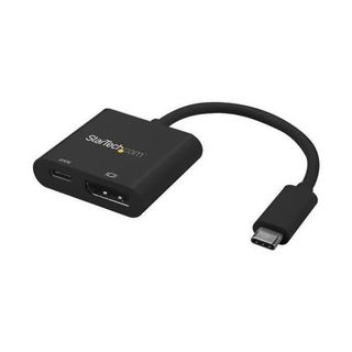 StarTech.com USB C to DisplayPort Adapter with Power Delivery, 4K 60Hz HBR2, US…