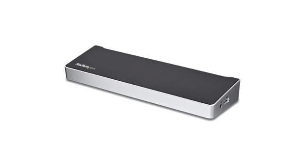 StarTech.com USB-C Dock, 4K Triple Monitor USB Type-C Docking Station with Dual…