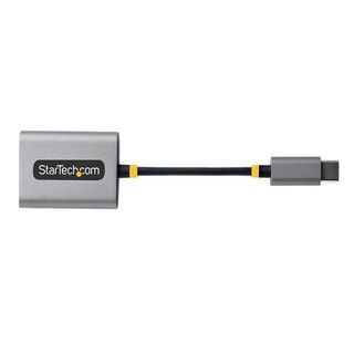 StarTech.com USB-C Headphone Splitter, USB Type C Dual Headset Adapter w/Microp…