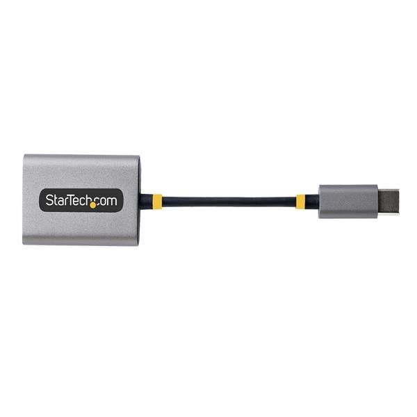 StarTech.com USB-C Headphone Splitter, USB Type C Dual Headset Adapter w/Microp…
