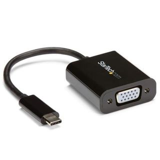 StarTech.com USB-C to VGA Adapter - Black - 1080p - Video Converter For Your Ma…