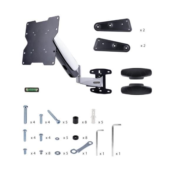 StarTech.com VESA TV Wall Mount, TV Mounting Bracket For 23"-55" Displays, Adju…