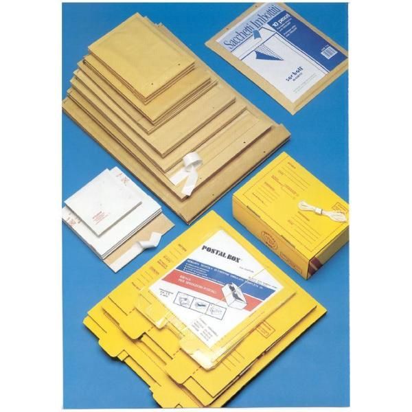 Busta imbottita Sacboll - D (20 x 32 cm) - carta - avana - Blasetti - conf. 10 …