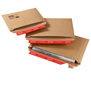 Busta in cartone CP 015 F Flute - formato B4+ (400x285 mm) - altezza massima 50…