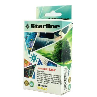 Starline - Cartuccia ink - per Canon - Giallo - CLI526 Y - 4543B001 -9ml