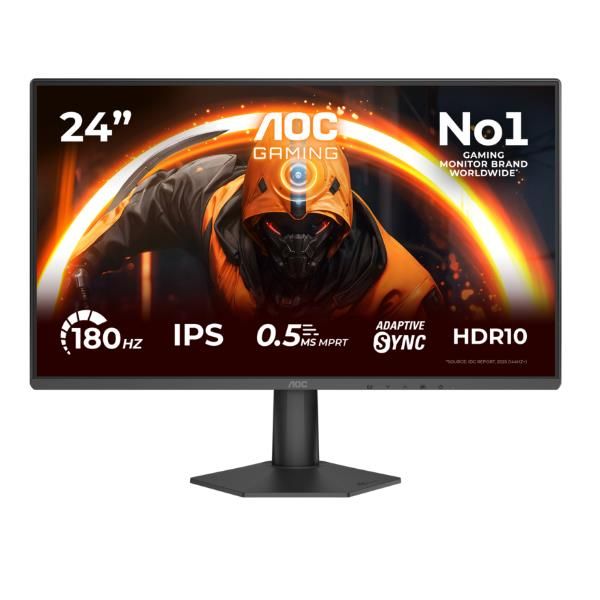 AOC 24G50F, 60,5 cm (23.8ʺ), 1920 x 1080 Pixel, Full HD, LED, 4 ms, Nero
