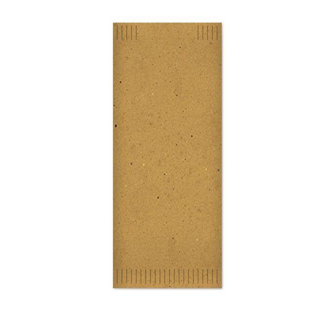 Busta portaposate - in fibra riciclata - con tovagliolo - 38 x 38 cm - Fato - c…