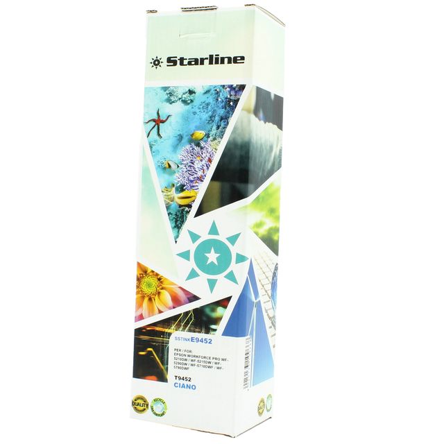 Starline - Cartuccia ink - per Epson - Ciano - C13T945240 - T9452 - 38,1 ML