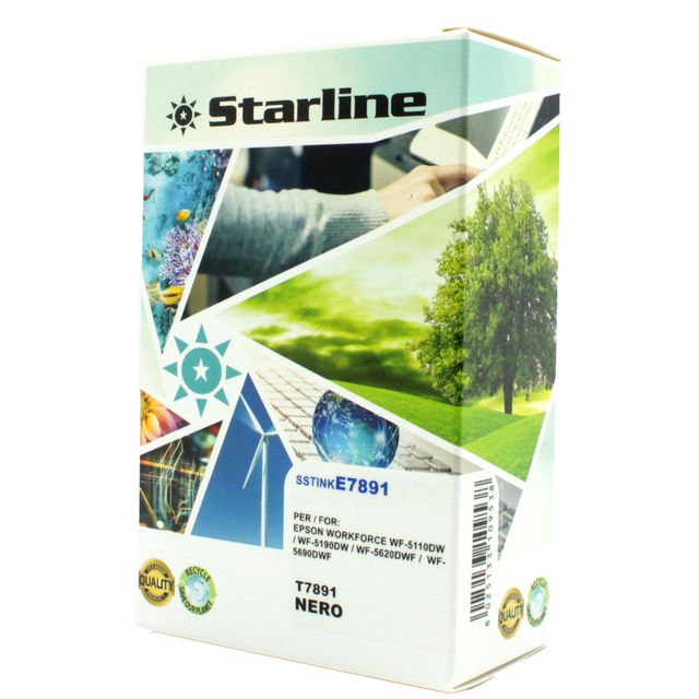 Starline - Cartuccia ink - per Epson - Nero - T7891 - C13T789140 - 66ml