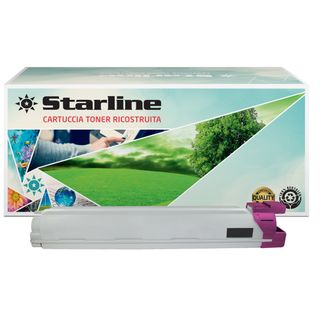 Starline - Toner Ricostruito - per Samsung CLX-9201 Series - Magenta - CLT-M809…