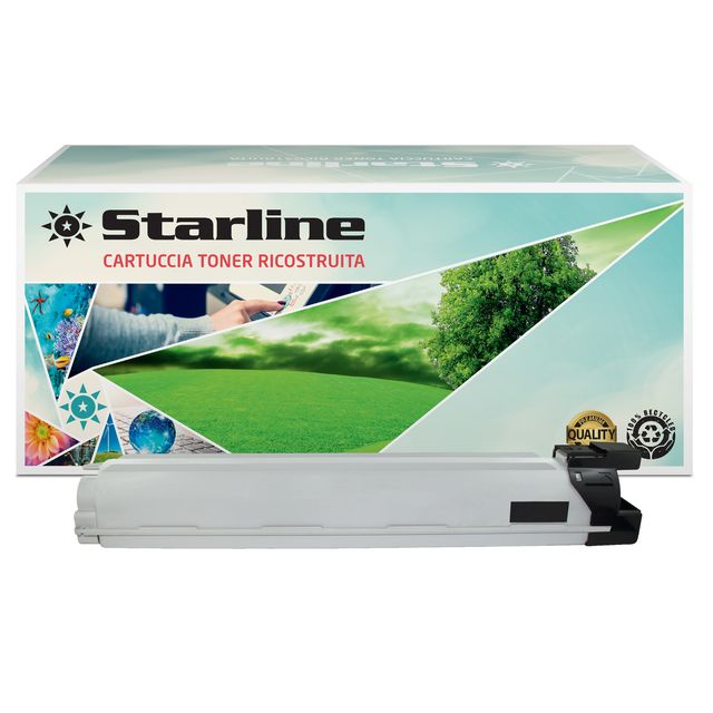 Starline - Toner Ricostruito - per Samsung CLX-9201 Series - Nero - CLT-K809S/E…
