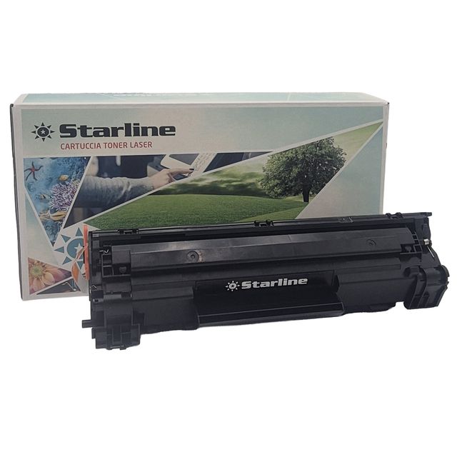 Starline - Toner Ricostruito per HP 83X - Nero - CF283X - 2.200 pag