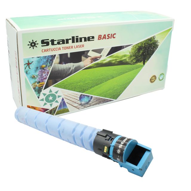 Starline - Toner per Minolta BIZHUB C250i / BIZHUB C300i / BIZHUB C360i - Ciano…