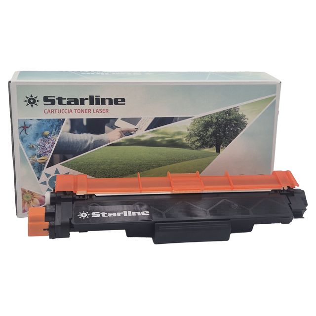 Starline - Toner ricostruito per Brother - Nero - TN247BK - 3.000 pag