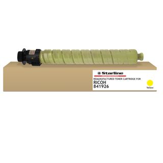 Starline - Toner ricostruito per Ricoh Aficio MPC 2003/2503 Series - Giallo - 8…