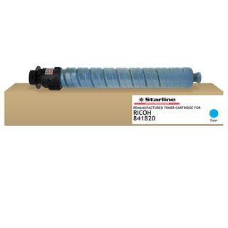 Starline - Toner ricostruito per Ricoh MPC 3003/3503 Series - Ciano - 841820 - …