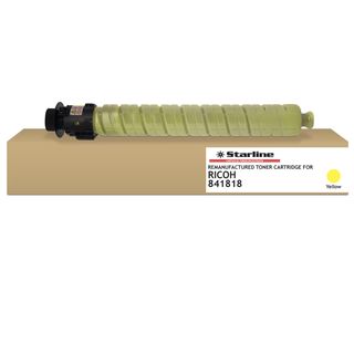 Starline - Toner ricostruito per Ricoh MPC 3003/3503 Series - Giallo - 841818 -…