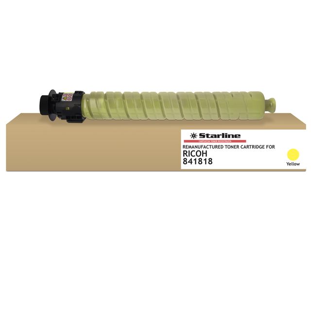 Starline - Toner ricostruito per Ricoh MPC 3003/3503 Series - Giallo - 841818 -…
