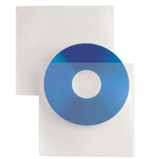 Buste a sacco Soft CD - liscio - trasparente - PP - Sei Rota - conf. 25 pezzi