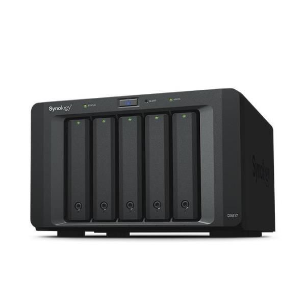 Synology DX517 - Contenitore memoria - 5 alloggiamenti - Compatibile TAA