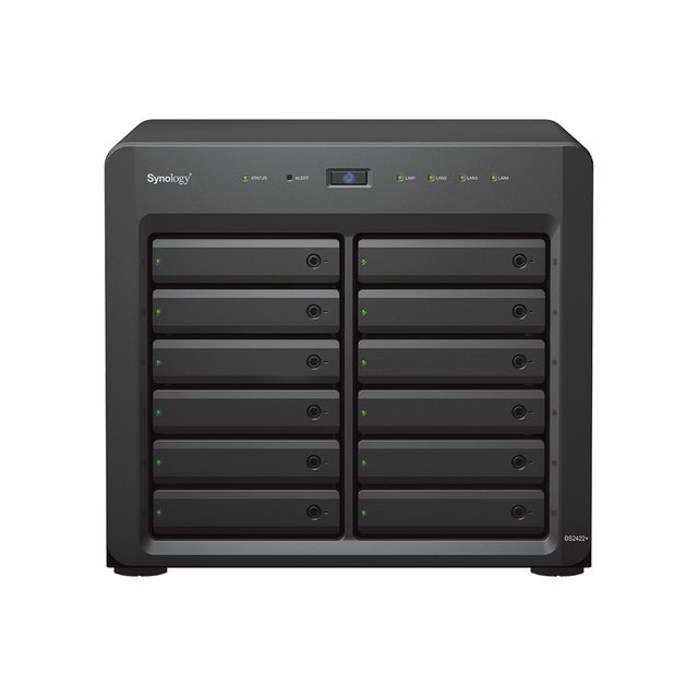 Synology Disk Station DS2422+ - Server NAS - 12 alloggiamenti - SATA 3Gb/s - RA…