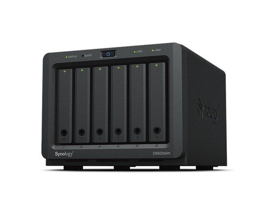 Synology Disk Station DS620slim - Server NAS - 6 alloggiamenti - SATA 6Gb/s - R…