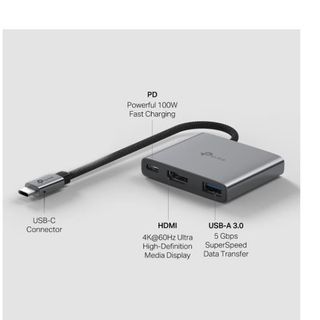 TP-Link Hub USB tipo C 3 in 1 UH3020C
