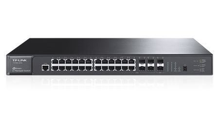 TP-Link JetStream T3700G-28TQ - Switch - L3 - gestito - 24 x 10/100/1000 + 4 x …