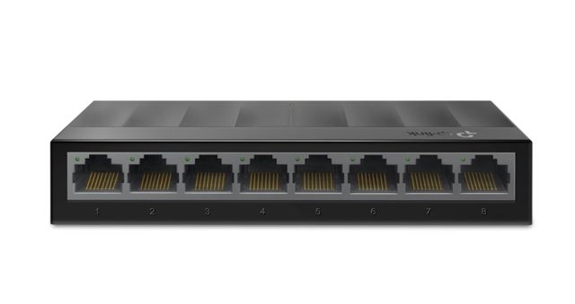 TP-Link LiteWave LS1008G - Switch - unmanaged - 8 x 10/100/1000 - desktop, mont…