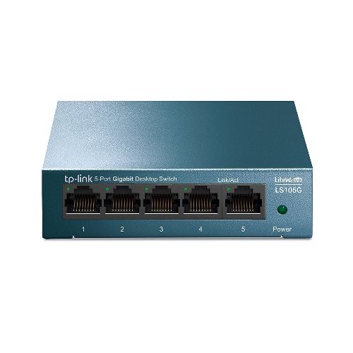 TP-Link LiteWave LS105G - Switch - unmanaged - 5 x 10/100/1000 - desktop - AC 2…