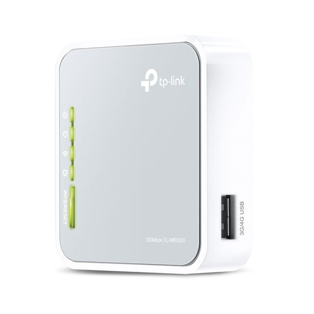 TP-Link TL-MR3020 - Router wireless - 802.11b/g/n - 2,4 GHz
