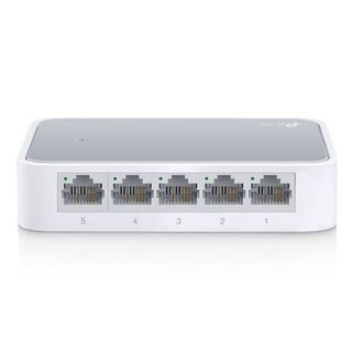 TP-Link TL-SF1005D 5-Port 10/100Mbps Desktop Switch - Switch - 5 x 10/100 - des…