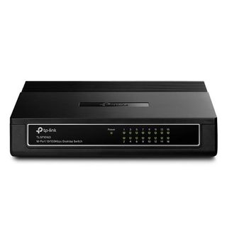 TP-Link TL-SF1016D 16-Port 10/100Mbps Desktop Switch - Switch - 16 x 10/100 - d…