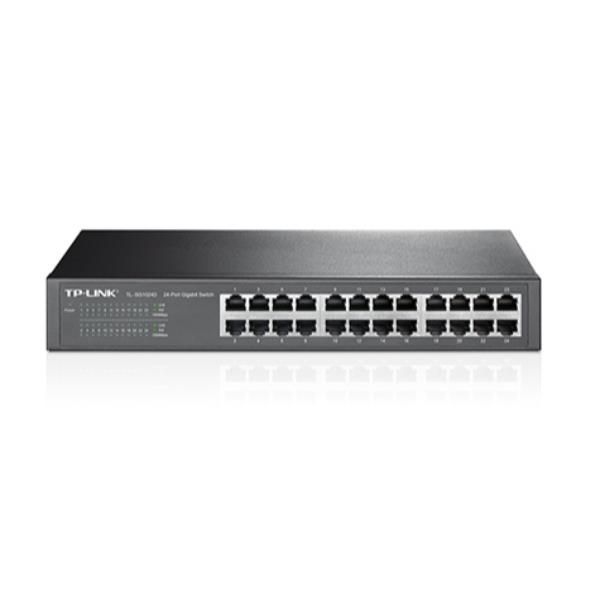 TP-Link TL-SG1024D - Switch - 24 x 10/100/1000 - desktop, montabile su rack