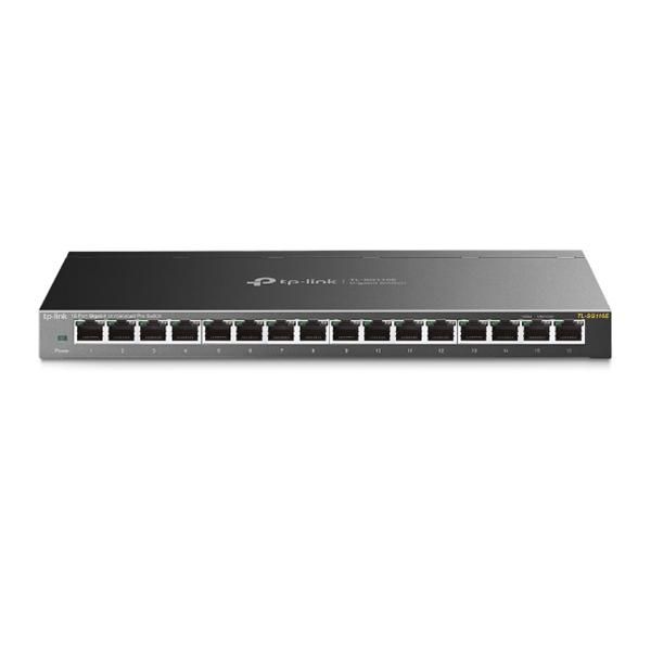 TP-Link TL-SG116E Unmanaged Pro - Switch - unmanaged - 16 x 10/100/1000 - deskt…