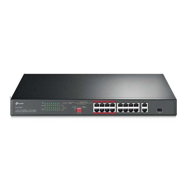 TP-Link TL-SL1218P, Non gestito, Gigabit Ethernet (10/100/1000), Supporto Power…
