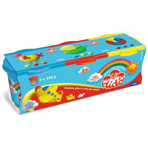 TRIS BARATTOLI DIDO 220G G/R/A